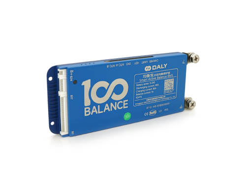 Universal BMS smart плата DaLy LiFePO4 8-24S 80A с Bluetooth + CAN + активный баллансир 1A