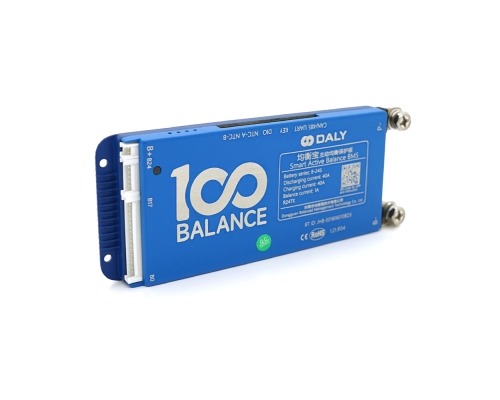 Universal BMS smart плата DaLy LiFePO4 8-24S 40A с Bluetooth + CAN + активный баллансир 1A
