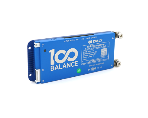 Universal BMS smart плата DaLy LiFePO4 4-8S 80A с Bluetooth + CAN + активный баллансир 1A
