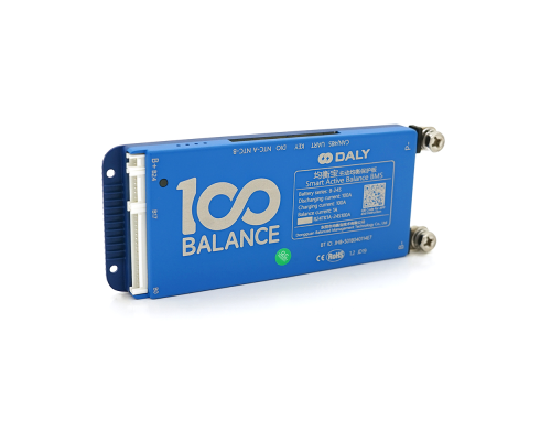 Universal BMS smart плата DaLy LiFePO4 8-24S 100A с Bluetooth + CAN + активный баллансир 1A