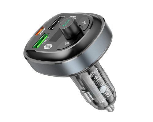 FM-модулятор Borofone BC47, Gray, Box FM-модулятор Borofone BC47, Gray, Box