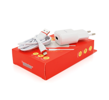 Набір BOROFONE BA48A СЗУ 1xUSB+ кабель Lighting, 2.1A, 1м, White, Box