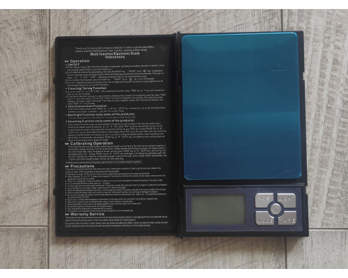 Весы ювелирные точные Notebook до 500/0.01 г