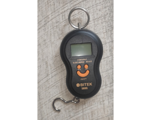 Весы кантер электронные Bitek BT-601 Smile до 50 кг черные Весы кантер электронные Bitek BT-601 Smile до 50 кг черные
