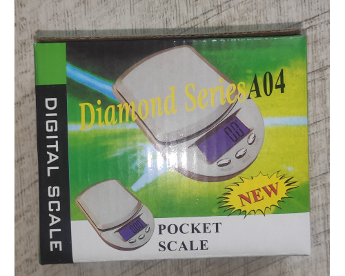 Весы ювелирные точные Diamond A04 с крышкой до 500 г/0.1г Весы ювелирные точные Diamond A04 с крышкой до 500 г/0.1г