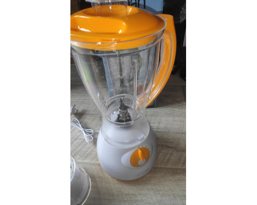 Распродажа Блендер настольный Miman MM-440S с кофемолкой 450W жёлтый Распродажа Блендер настольный Miman MM-440S с кофемолкой 450W жёлтый