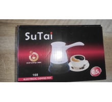 Турка электрическая SuTai 168 0.5 л 600W серая