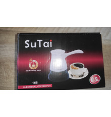 Турка электрическая SuTai 168 0.5 л 600W серая