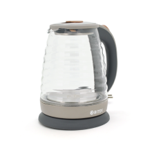 Електричний чайник BITEK BT-3110, з підсвічуванням, 2400W, 1.8L, Gray