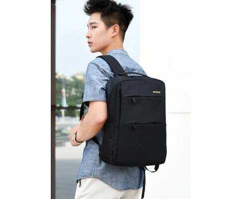 Рюкзак міський 3в1 Backpack 9018 дорожній комплект чорний