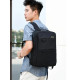 Рюкзак міський 3в1 Backpack 9018 дорожній комплект чорний
