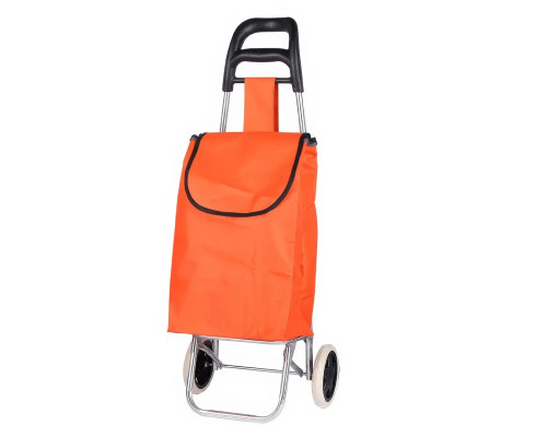 Сумка-тележка Большая для продуктов на колесах с ручкой SKK-02 50х30х18см Тачка Кравчучка Оранжевый Сумка-тележка Большая для продуктов на колесах с ручкой SKK-02 50х30х18см Тачка Кравчучка Оранжевый