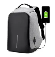 Городской рюкзак система антивор/USB/водонепроницаемый/отделение под ноутбук