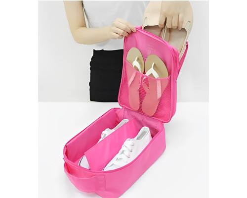 Органайзер для взуття Travel Shoes Pouch Ver.2 Рожевий Органайзер для взуття Travel Shoes Pouch Ver.2 Рожевий