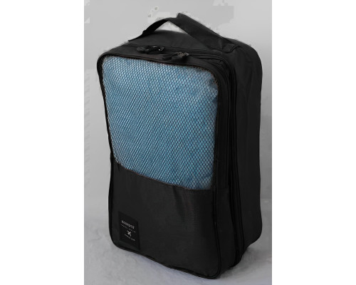 Органайзер для взуття Travel Shoes Pouch Ver.2 Чорний Органайзер для взуття Travel Shoes Pouch Ver.2 Чорний