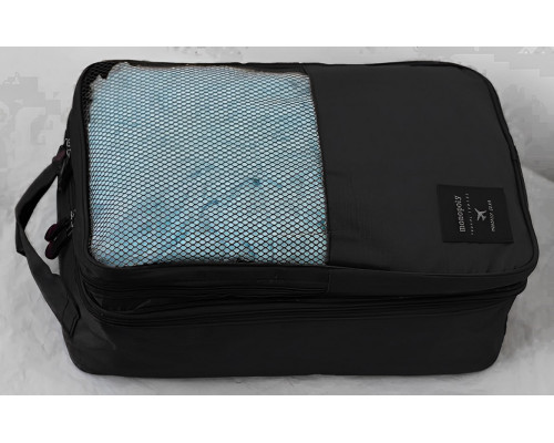 Органайзер для взуття Travel Shoes Pouch Ver.2 Чорний Органайзер для взуття Travel Shoes Pouch Ver.2 Чорний