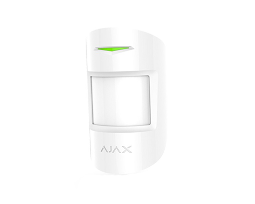 Бездротовий датчик руху c радіочастотним скануванням Ajax MotionProtect Plus white