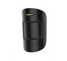 Бездротовий датчик руху c радіочастотним скануванням Ajax MotionProtect Plus black