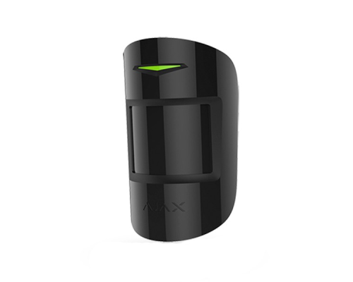 Бездротовий датчик руху c радіочастотним скануванням Ajax MotionProtect Plus black