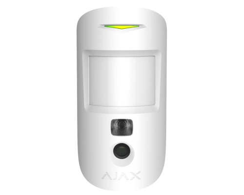 Бездротовий ІЧ датчик руху з камерою для фотоверифікації тривог HDR MotionCam white