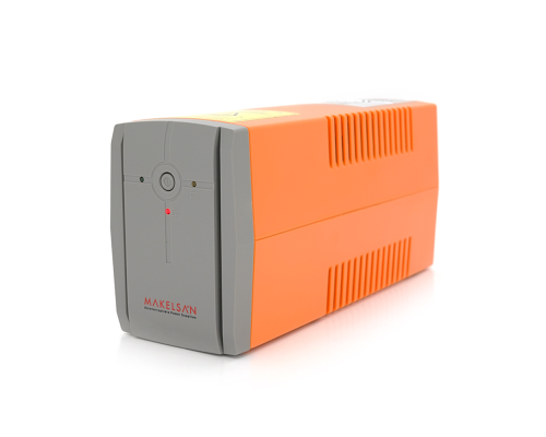 ДБЖ MAKELSAN Lion850VA (510W) Standby-L, LED, 170-280VAC, AVR 1st, 2xSCHUKO socket, 1x12V9Ah, Plastic Case ( 101 х 298 х 142 )