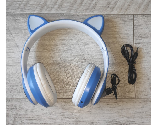 Наушники беспроводные Cats AKS-28 кошачьи уши новые с дефектом Наушники беспроводные Cats AKS-28 кошачьи уши новые с дефектом