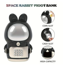 Скарбничка-зайчик сейф, космонавт SPACE RABBIT PIGGY BANK