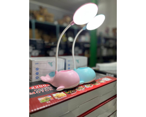 Лампа настільна світлодіодна на акумуляторі LED TABLE LAMP BL-6588
