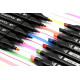 Маркеры TOUCH Sketch Marker Black 80 шт разноцветные + сумка