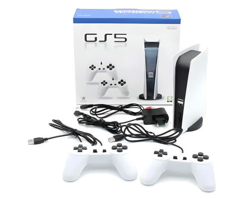 Ігрова консоль ретроприставка для телевізора Dendy Game Station GS5 200 ігор 8 Bit