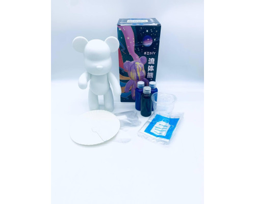 Флюидный медвежонок fluid bear, 23 см, с красками BROWN Флюидный медвежонок fluid bear, 23 см, с красками BROWN