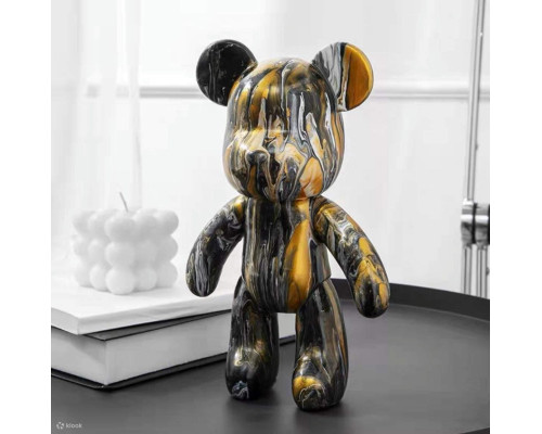 Флюидный медвежонок fluid bear, 23 см, с красками BROWN Флюидный медвежонок fluid bear, 23 см, с красками BROWN