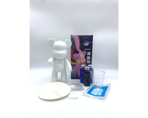 Флюидный медвежонок fluid bear, 23 см, с красками BROWN Флюидный медвежонок fluid bear, 23 см, с красками BROWN