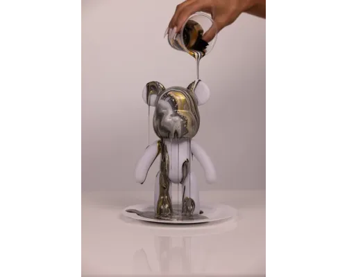 Флюидный медвежонок fluid bear, 23 см, с красками BROWN Флюидный медвежонок fluid bear, 23 см, с красками BROWN