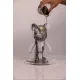 Флюидный медвежонок fluid bear, 23 см, с красками BROWN