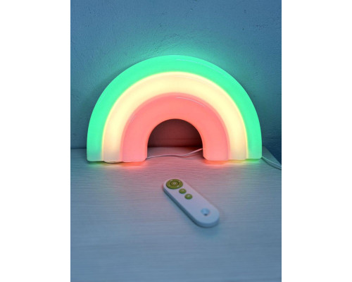 Неоновый светильник на стену ночник декоративный NEON неоновая лампа на стену Радуга Неоновый светильник на стену ночник декоративный NEON неоновая лампа на стену Радуга
