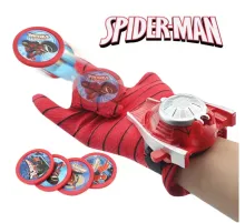 Детская игрушка перчатка-бластер Человек паук Spider man glooves