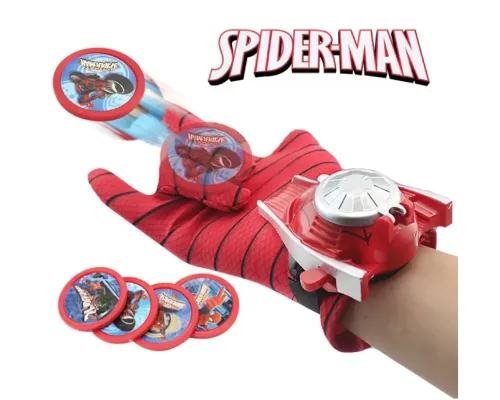 Дитяча іграшка рукавичка-бластер Людина-павук Spider man glooves Дитяча іграшка рукавичка-бластер Людина-павук Spider man glooves