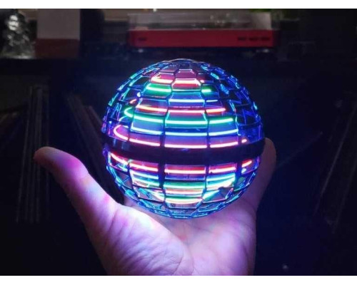 Летающий шар спиннер светящийся FlyNova pro Gyrosphere Игрушка мяч бумеранг для ребёнка Летающий шар спиннер светящийся FlyNova pro Gyrosphere Игрушка мяч бумеранг для ребёнка
