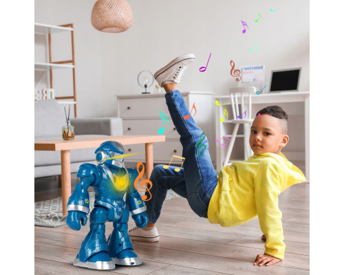 Інтерактивний робот, що танцює, Dancing Robot на пульті керування BLUE Інтерактивний робот, що танцює, Dancing Robot на пульті керування BLUE