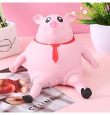 Игрушка антистресс сквиш БОЛЬШОЙ Розовая свинья Pink Pig BIG 50 см