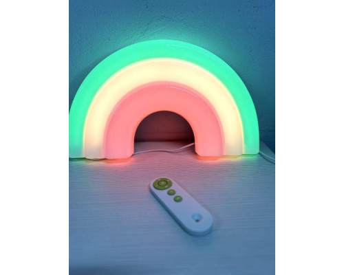 Неоновый светильник на стену ночник декоративный NEON неоновая лампа на стену Радуга Неоновый светильник на стену ночник декоративный NEON неоновая лампа на стену Радуга