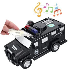Електронна скарбничка-сейф Машина поліції Hummer CASH TRUCK 143 з кодовим замком