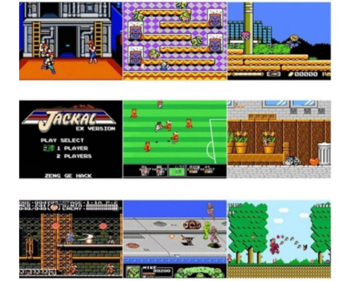 Ретро приставка Sup консоль с цветным LCD экраном без джойстика 8-bit 400 игр Ретро приставка Sup консоль с цветным LCD экраном без джойстика 8-bit 400 игр