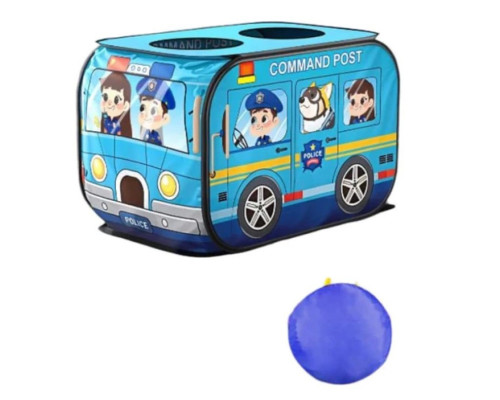 Дитячий ігровий намет Kids Indoor Outdoor Playhouse BLUE 110x75x72 см Дитячий ігровий намет Kids Indoor Outdoor Playhouse BLUE 110x75x72 см