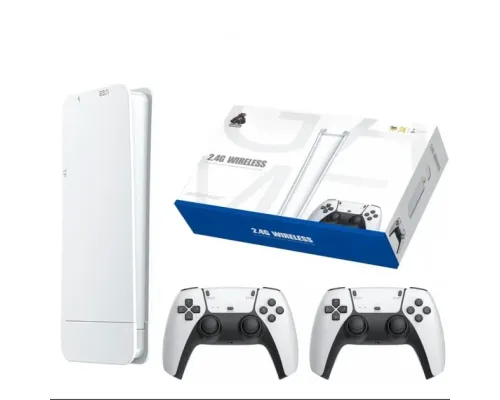 Ігрова мініконсоль HDMI M15 GAME STICK 4K 64 GB 20000 безплатних ігор + два бездротові контролери біла PS1 Ігрова мініконсоль HDMI M15 GAME STICK 4K 64 GB 20000 безплатних ігор + два бездротові контролери біла PS1