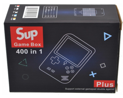 Ретро приставка Sup консоль с цветным LCD экраном без джойстика 8-bit 400 игр Ретро приставка Sup консоль с цветным LCD экраном без джойстика 8-bit 400 игр