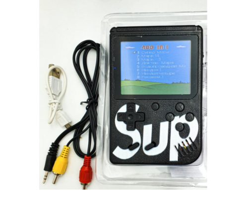 Ретро приставка Sup консоль с цветным LCD экраном без джойстика 8-bit 400 игр Ретро приставка Sup консоль с цветным LCD экраном без джойстика 8-bit 400 игр