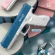 Водяний пістолет електричний акумуляторний Water Gun Glock з 2 обойми для води Blue