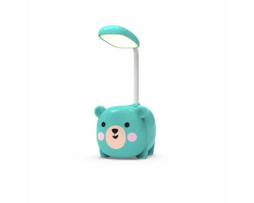 Лампа настольная с органайзером Quite Light Bear синий аккумуляторная Лампа настольная с органайзером Quite Light Bear синий аккумуляторная
